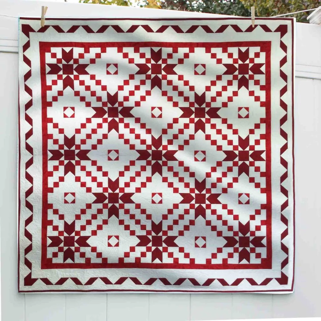 Bed of Roses PDF Quilt Pattern