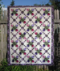 Twirling Tulips PDF Quilt Pattern