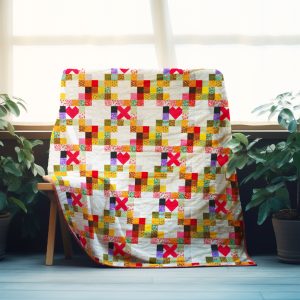 Warmth of Hugs and Kisses PDF Quilt Pattern