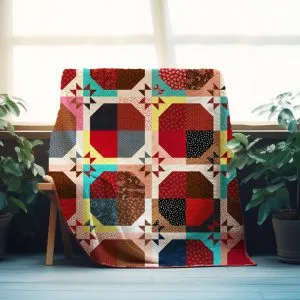 Cosmic Comfort Quilt