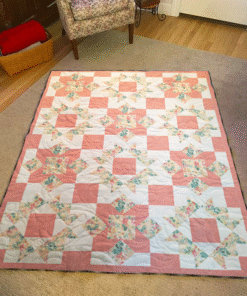 Dreamy Pink Shade Quilt