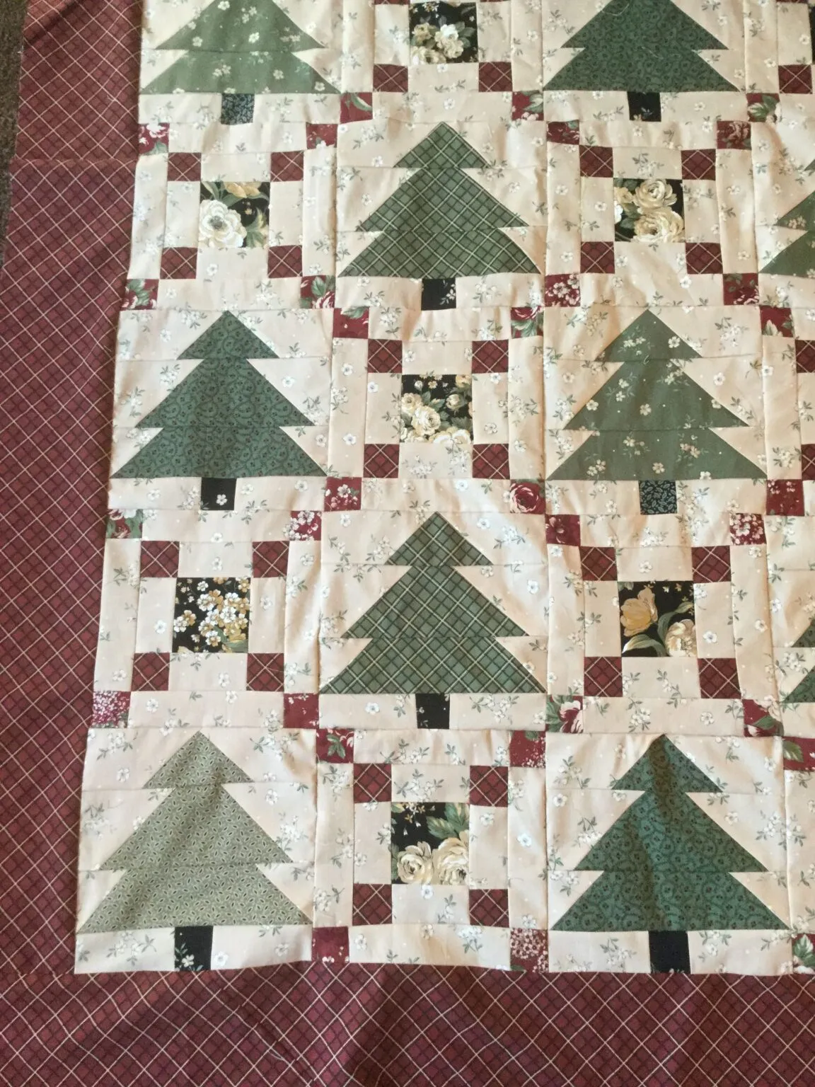 Christmas Pines Quilt Pattern