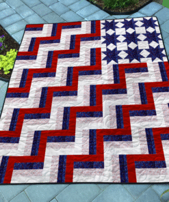 Patriotic Pathways Quilt Pattern