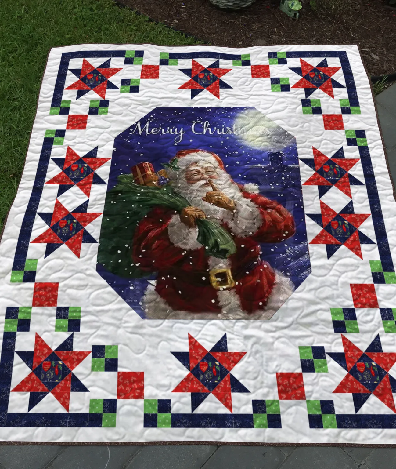 Holiday Stars and Santa