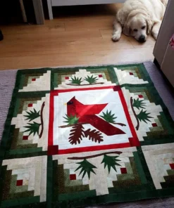 Cardinal’s Haven: Discover a Stunning Quilt Design for Nature Lovers