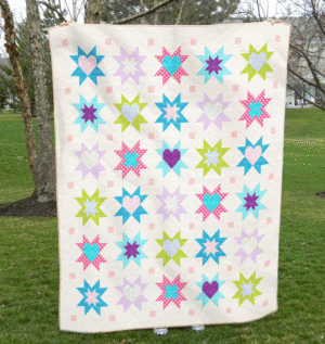 Heartfelt Stars Quilt Pattern