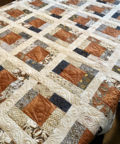 Golden Honeycomb Quilt Pattern