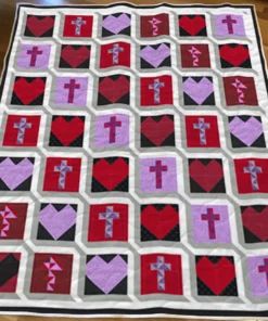 Sacred Hearts Quilt Pattern