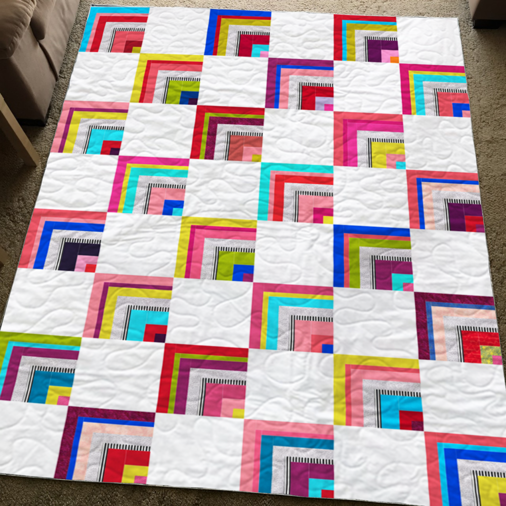 Rainbow Frames Quilt Pattern