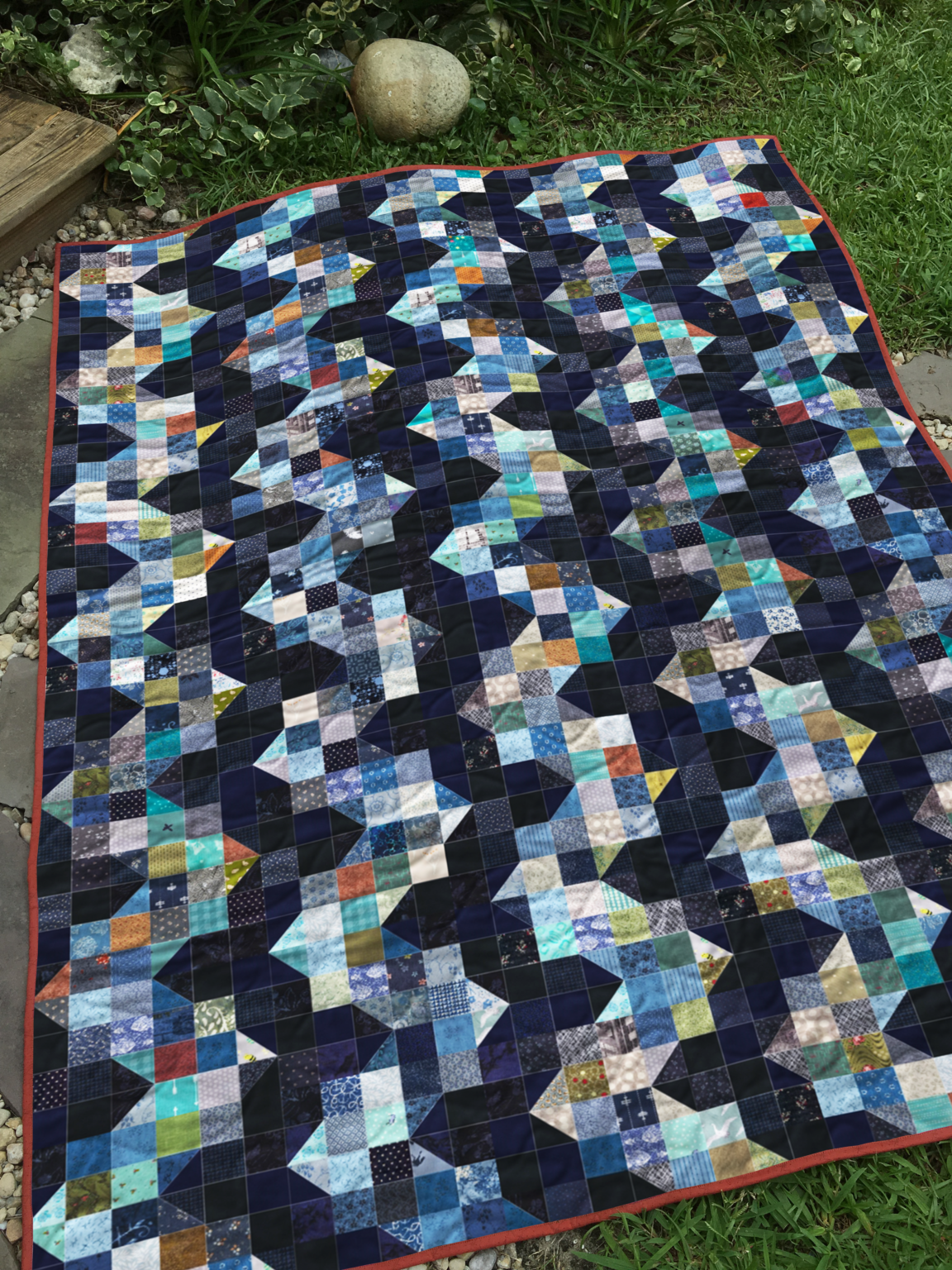 Midnight Arrows Quilt Pattern