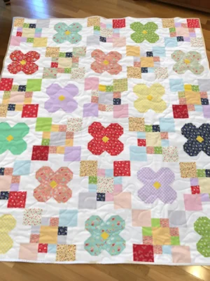 Patchwork Petals Quilt Pattern
