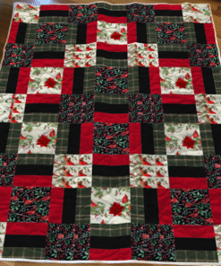 Poinsettia Parade Quilt Pattern