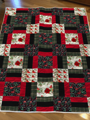 Poinsettia Parade Quilt Pattern