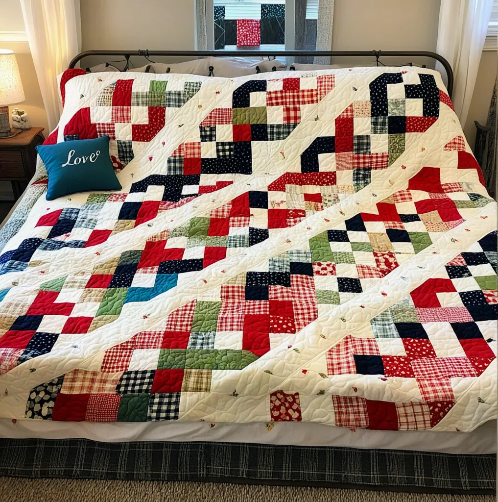 Plaid Pathways Quilt Pattern