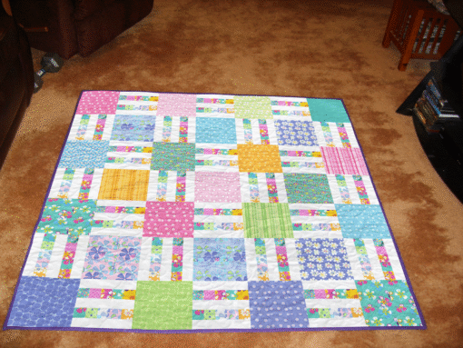 Springtime Cheer Quilt Pattern- Printed Pattern
