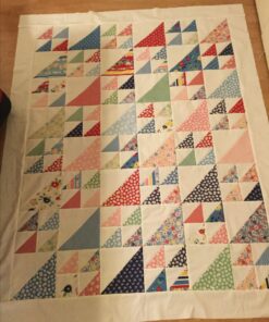 Dancing Triangles Quilt Pattern