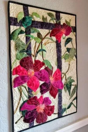 Clematis in Bloom (Printed Edition)